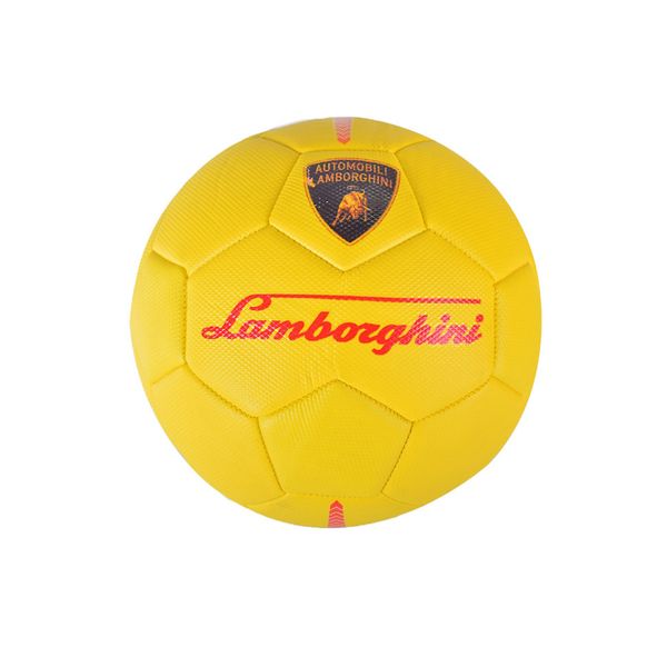 Футбольный мяч №5 Bambi Lambo TPU диаметр 21 см Желтый FB2230 фото 1