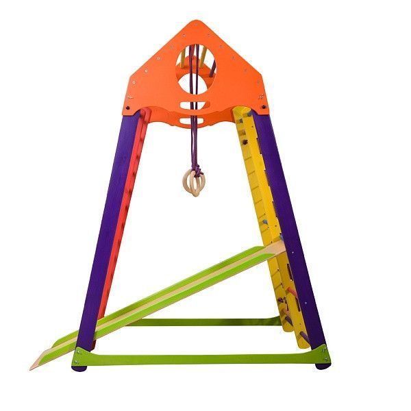 Детский развивающий спортивный уголок SportBaby BambinoWood Color фото 3