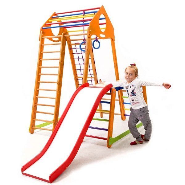 Домашній спортивний комплекс для дітей SportBaby BambinoWood Plus 1-1 фото 7