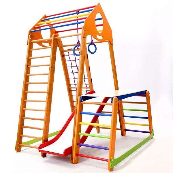 Домашній спортивний комплекс для дітей SportBaby BambinoWood Plus 1-1 фото 5