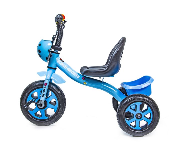 Детский трехколесный велосипед Scale Sports Синий фото 2