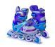 Детские раздвижные ролики 29-33 Scale Sports Mermaid подсветка колес фиолетовый фото 1