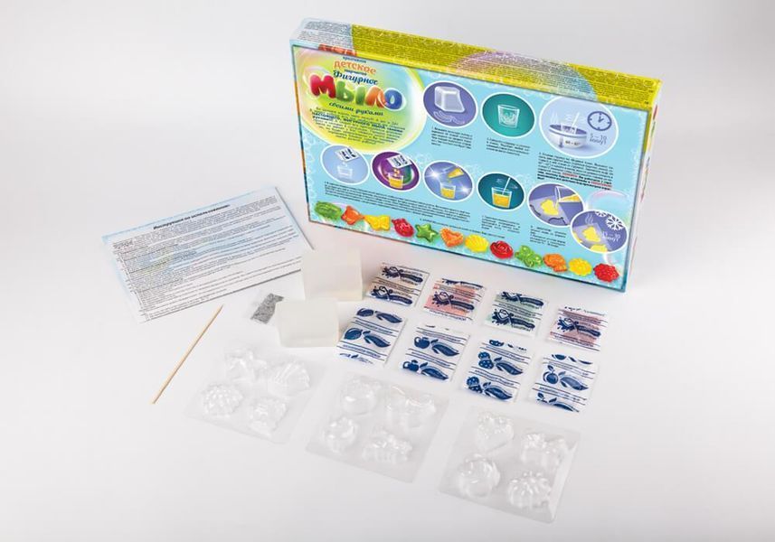 Косметика своими руками Danko Toys Детское фигурное мыло рус DFM-02-01 фото 2