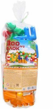 Детский конструктор Colorplast Зоо- Блок №2 35 деталей 1876 фото 1
