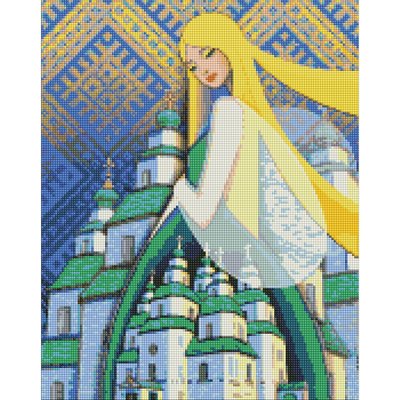 Алмазна мозаїка Ідейка "Берегиня Свято-Троїцького Собору" ©mosyakart 40х50 см AMO7431 фото 1
