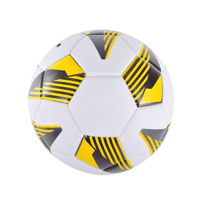 Футбольний м'яч №5 Bambi Crystall TPU діаметр 21 см Жовтий FB2234 фото 1