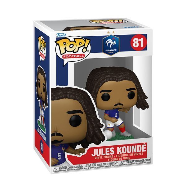 Игровая фигурка FUNKO POP! Футбол: Франция Жюль Кунде 9,6 см 92733 фото 2