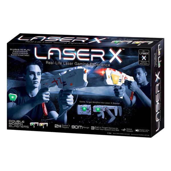 Ігровий набір для лазерних боїв з бластерами на 2 гравці LASER X Pro 2.0 фото 3
