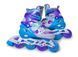 Детские раздвижные ролики 34-37 Scale Sports Mermaid подсветка колес фиолетовый фото 10