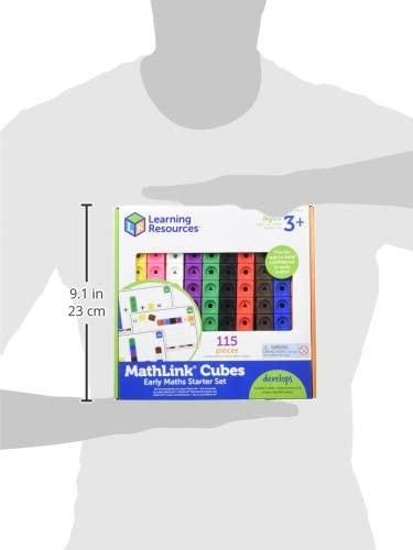 Навчальний ігровий набір Learning Resources серії "Mathlink® Cubes" – ВЕСЕЛА МАТЕМАТИКА фото 5