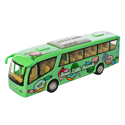 Машинка KINSMART Автобус DESSERT 1:65 Зелений KS7103W фото 1