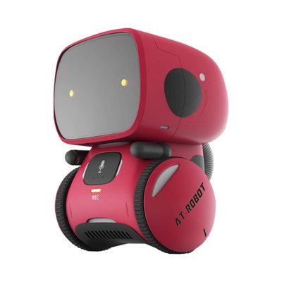 Інтерактивний робот з голосовим управлінням - AT-ROBOT (червоний, озвуч.укр.) фото 1