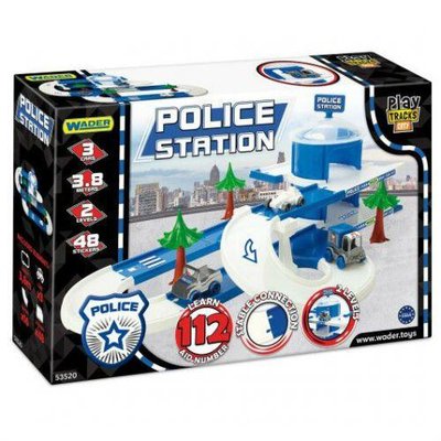 Ігровий автотрек Wader "Play Tracks City: Поліція" довжина 3.8 м 53520 фото 1