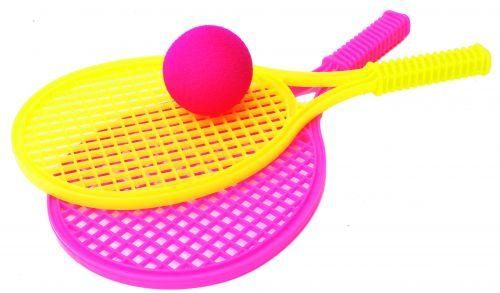 Детский набор для игры в теннис Maximus (2 ракетки + поролоновый мяч) 5040 фото 1
