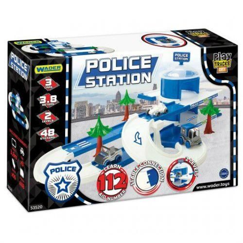 Игровой автотрек Wader "Play Tracks City: Полиция" длина 3.8 м 53520 фото 1
