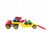 Игрушечный автовоз ТехноК с набором Стройплощадка 65 см красный 3930 фото 1