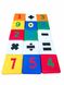 Набір м'яких ігрових матів з цифрами та знаками Tia Юний математик 15 елементів фото 1