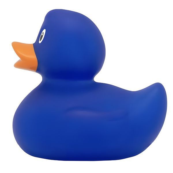 Стильная тематическая резиновая уточка FunnyDucks "Синяя" L1306 фото 4