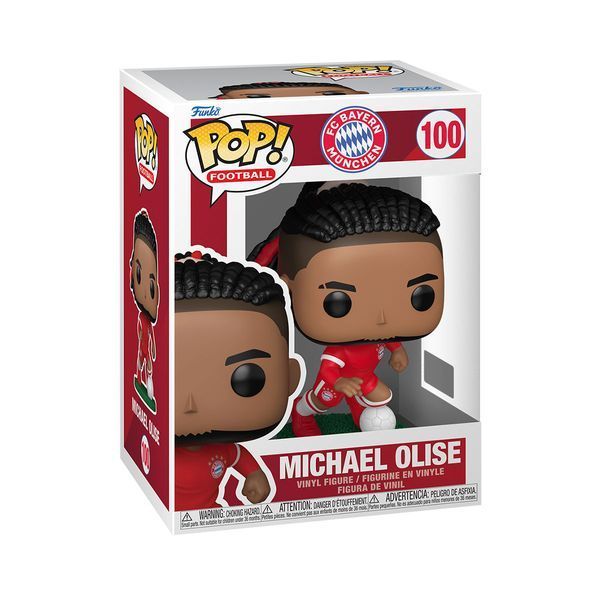 Ігрова фігурка FUNKO POP! Футбол: Баварія Майкл Олісе 10,7 см 93751 фото 2