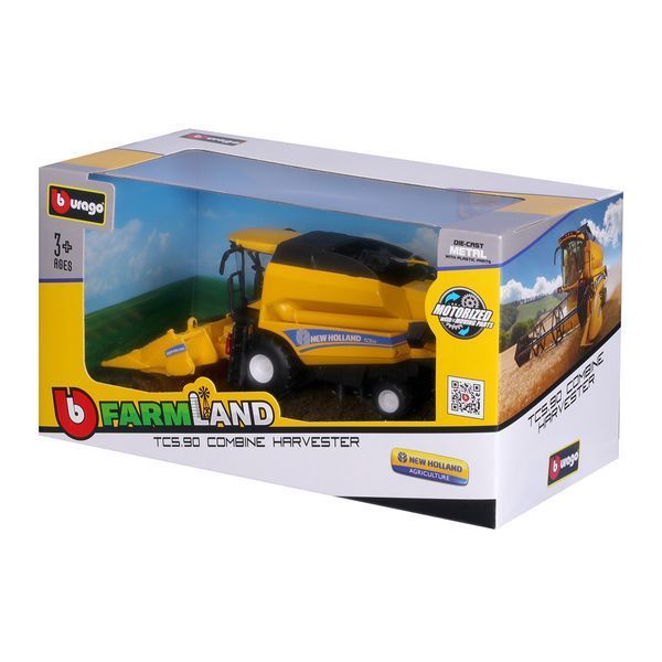 Колекційна модель комбайна Bburago New Holland TC5.90 18-31722 фото 7