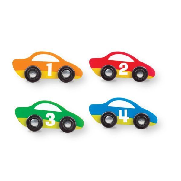 Дитячий ігровий килимок Гоночна траса Melissa&Doug 100&times;91 см + 4 машинки, від 3 років MD19401 фото 4