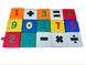 Набор мягких игровых матов с цифрами и знаками Tia Юный математик 15 элементов фото 2