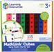 Навчальний ігровий набір Learning Resources серії "Mathlink® Cubes" – ВЕСЕЛА МАТЕМАТИКА фото 1