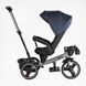 Детский трехколесный велосипед Best Trike Marco интерактивный PU колеса 10" джинс и серая база 303-19 фото 6