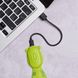 Детская закладка с LED фонариком FLEXILIGHТ с USB аккумулятором 20 люм серии «Друзья» - Лягушка фото 7