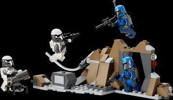Конструктор LEGO Star Wars Боевой комплект Засада на Мандалоре 109 деталей с 5 лет 75373 фото 1
