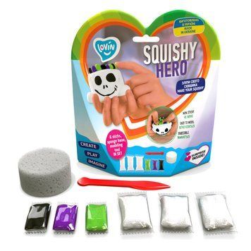 Набор для лепки с воздушным пластилином ОКТО Lovin'do Squishy Scary Ghost 70126 фото 1