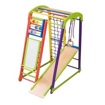 Спортивный уголок для детей дома Кроха 1 SportBaby (7 элементов) фото 1