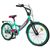 Велосипед підлітковий двоколісний 20" Like2bike Sky сталева рама, дзвінок, бірюзовий 212003 фото 1
