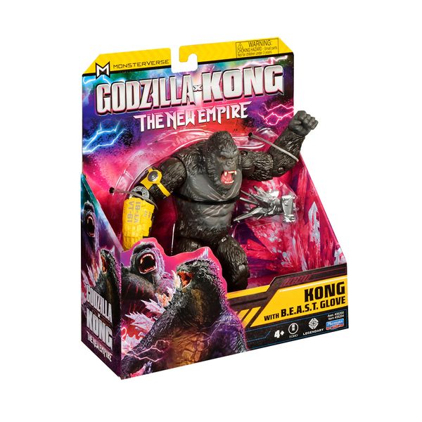 Фигурка GODZILLA X KONG - Конг со стальной лапой 15 см фото 5