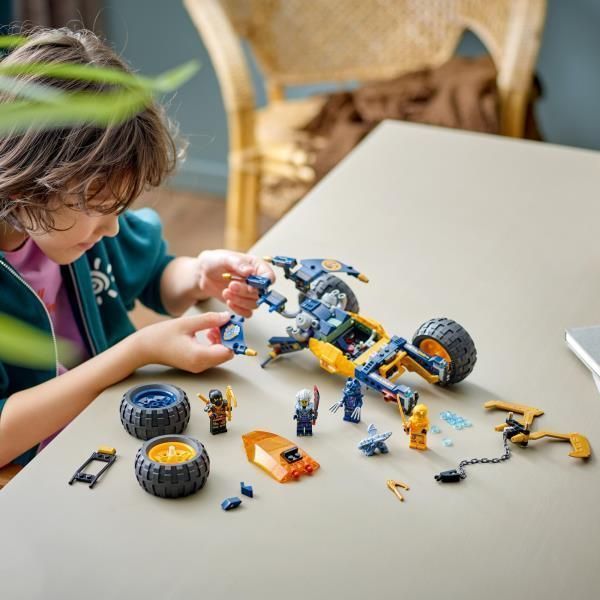 Конструктор LEGO NINJAGO Баггі для бездоріжжя ніндзя Арін 267 деталей з 8 років 71811 фото 7
