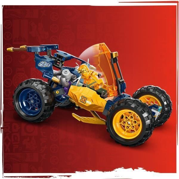 Конструктор LEGO NINJAGO Баггі для бездоріжжя ніндзя Арін 267 деталей з 8 років 71811 фото 3