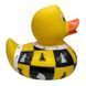 Стильна тематична гумова качечка FunnyDucks "Шахи" L1319 фото 3