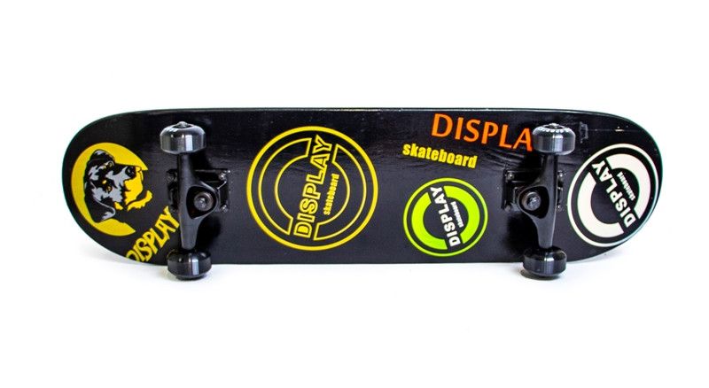 Дитячий скейтборд (Скейт) для початківців дерев'яний Scale Sports "Display dog" фото 2