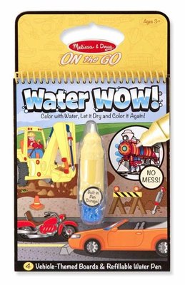 Волшебная водная раскраска Water WOW "Транспорт" Melissa & Doug MD5375 фото 1