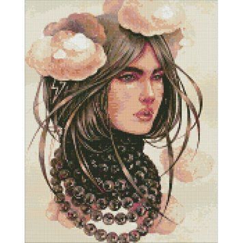Алмазна мозаїка Ідейка "Хмарні думки" &copy;lesya_nedzelska_art 40х50 см AMO7373 фото 1