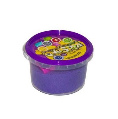 Кинетический песок Danko Toys KidSand фиолетовый 500 г KS-01-02 фото 1