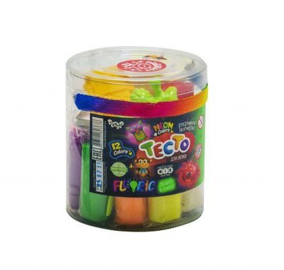 Набір для ліплення Danko Toys Fluoric 13 кольорів (рос) TMD-FL-12-01 фото 1