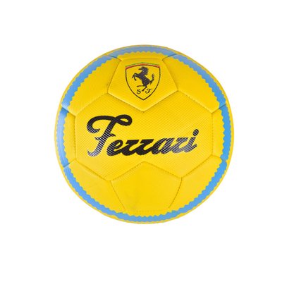 Футбольний м'яч №5 Bambi Star FB2229 TPU діаметр 21 см Жовтий фото 1