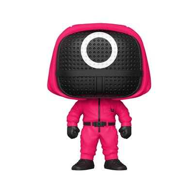 FUNKO POP! Игровая фигурка серии "Игра в кальмара" Красный солдат в маске 9.6 см фото 1