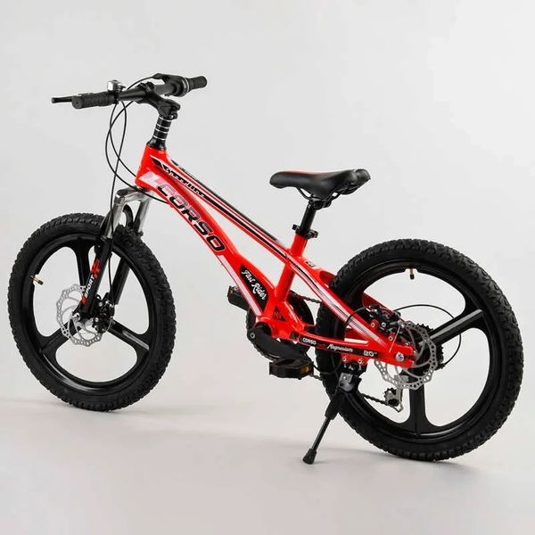 Велосипед подростковый двухколёсный 20" Corso Speedline красный MG-28455 фото 5