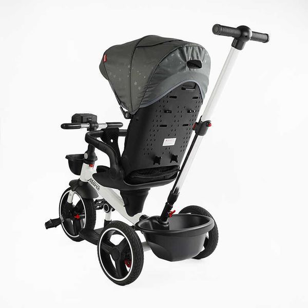 Дитячий триколісний велосипед Best Trike Marco інтерактивний PU колеса 10" сірий 603-85 фото 3