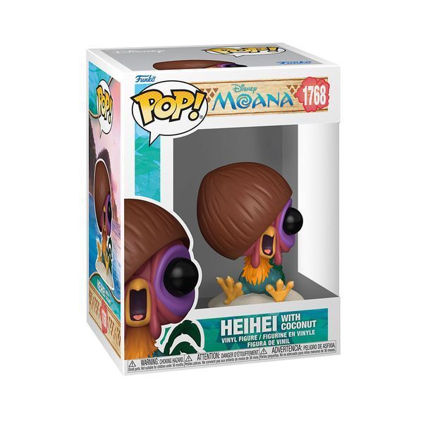 Игровая фигурка FUNKO POP! Моана S3 Хей-Хей с кокосом 9,6 см 94412 фото 2