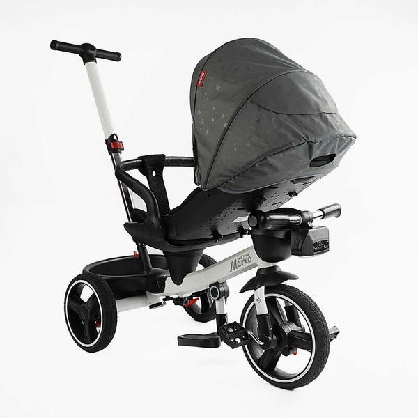 Дитячий триколісний велосипед Best Trike Marco інтерактивний PU колеса 10" сірий 603-85 фото 4