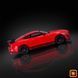 Колекційна модель автомобіля Bburago Ford Shelby GT500, масштаб 1:32, червоний 18-43050 фото 5
