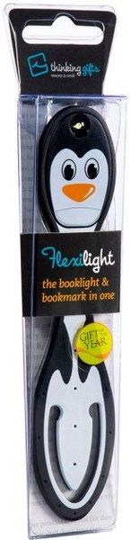 Дитяча закладка з LED ліхтариком FLEXILIGHТ 8 люм серії «Класика» - Пінгвін фото 7